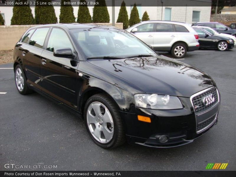  2006 A3 3.2 S Line quattro Brilliant Black