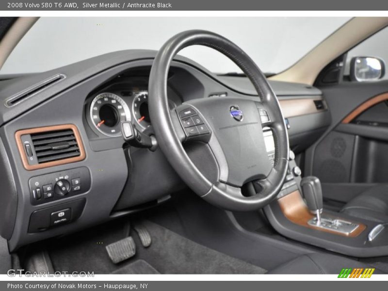 Silver Metallic / Anthracite Black 2008 Volvo S80 T6 AWD