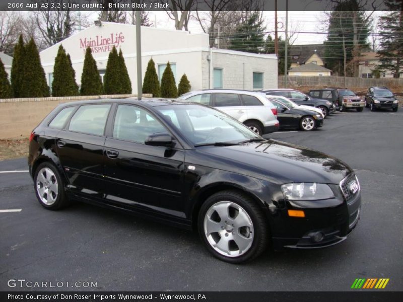 2006 A3 3.2 S Line quattro Brilliant Black