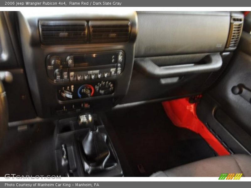 Flame Red / Dark Slate Gray 2006 Jeep Wrangler Rubicon 4x4