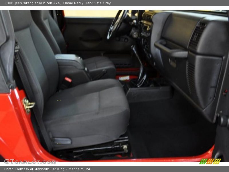 Flame Red / Dark Slate Gray 2006 Jeep Wrangler Rubicon 4x4