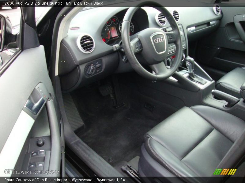  2006 A3 3.2 S Line quattro Black Interior