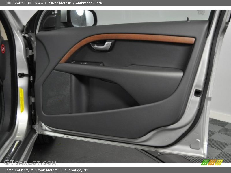 Silver Metallic / Anthracite Black 2008 Volvo S80 T6 AWD