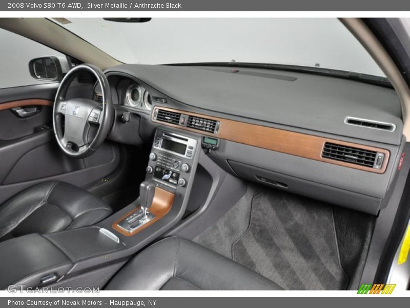 Silver Metallic / Anthracite Black 2008 Volvo S80 T6 AWD