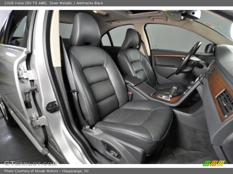 Silver Metallic / Anthracite Black 2008 Volvo S80 T6 AWD