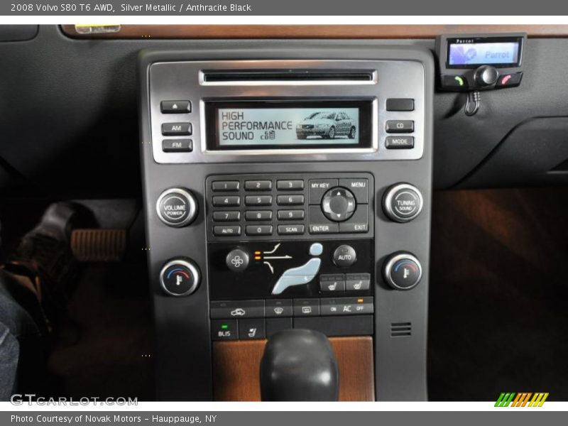 Silver Metallic / Anthracite Black 2008 Volvo S80 T6 AWD