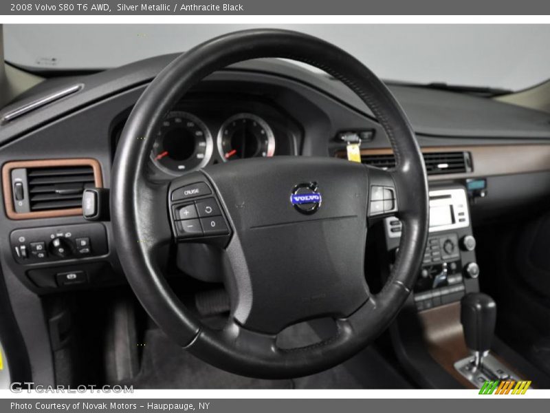 Silver Metallic / Anthracite Black 2008 Volvo S80 T6 AWD