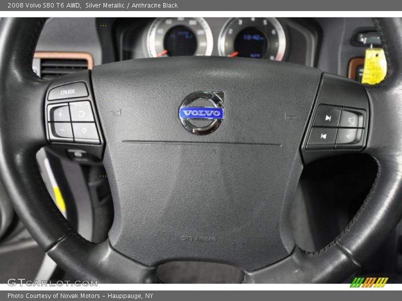 Silver Metallic / Anthracite Black 2008 Volvo S80 T6 AWD
