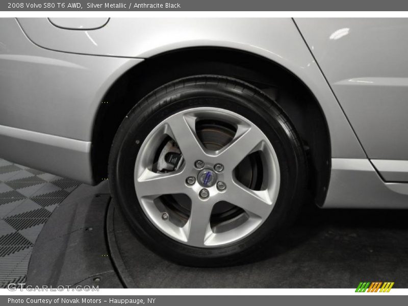 Silver Metallic / Anthracite Black 2008 Volvo S80 T6 AWD