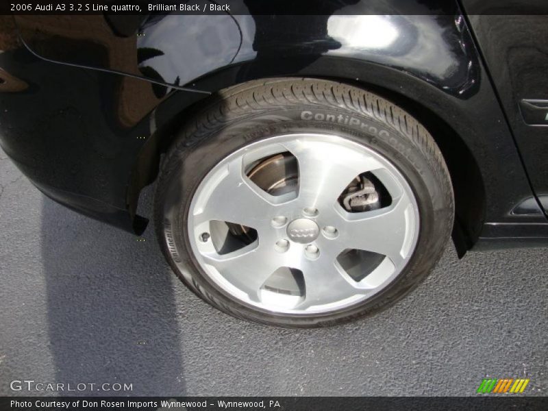  2006 A3 3.2 S Line quattro Wheel