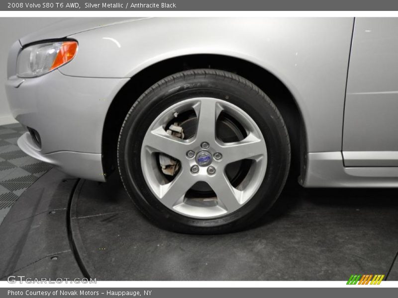 Silver Metallic / Anthracite Black 2008 Volvo S80 T6 AWD