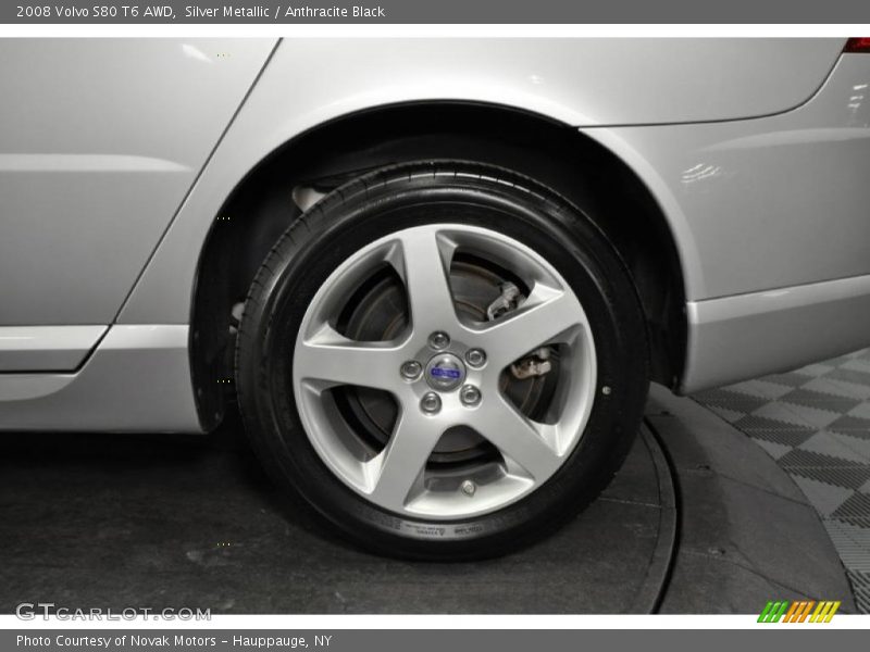 Silver Metallic / Anthracite Black 2008 Volvo S80 T6 AWD