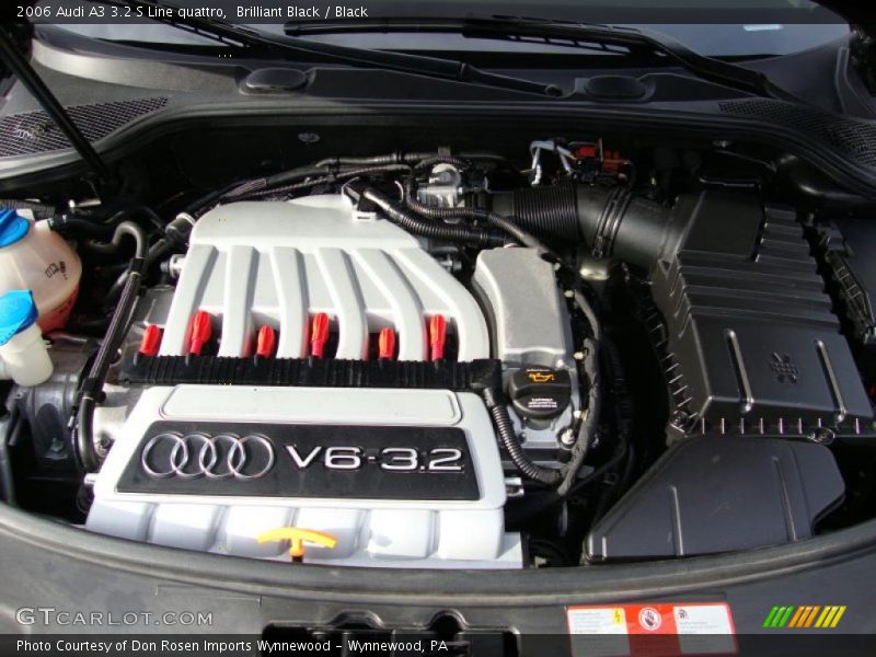  2006 A3 3.2 S Line quattro Engine - 3.2 Liter DOHC 24-Valve V6