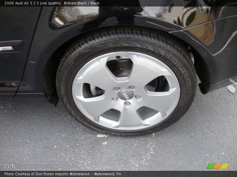  2006 A3 3.2 S Line quattro Wheel