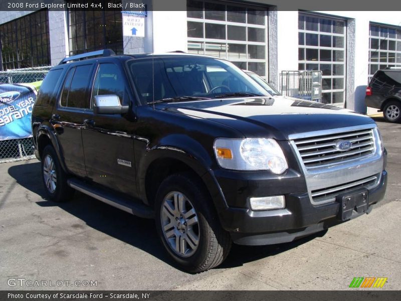 Black / Black 2008 Ford Explorer Limited 4x4