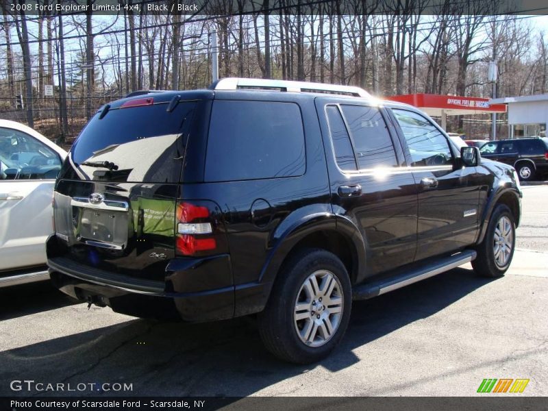 Black / Black 2008 Ford Explorer Limited 4x4