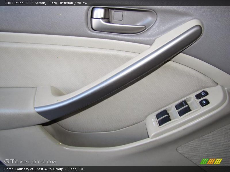Black Obsidian / Willow 2003 Infiniti G 35 Sedan