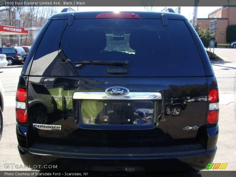 Black / Black 2008 Ford Explorer Limited 4x4