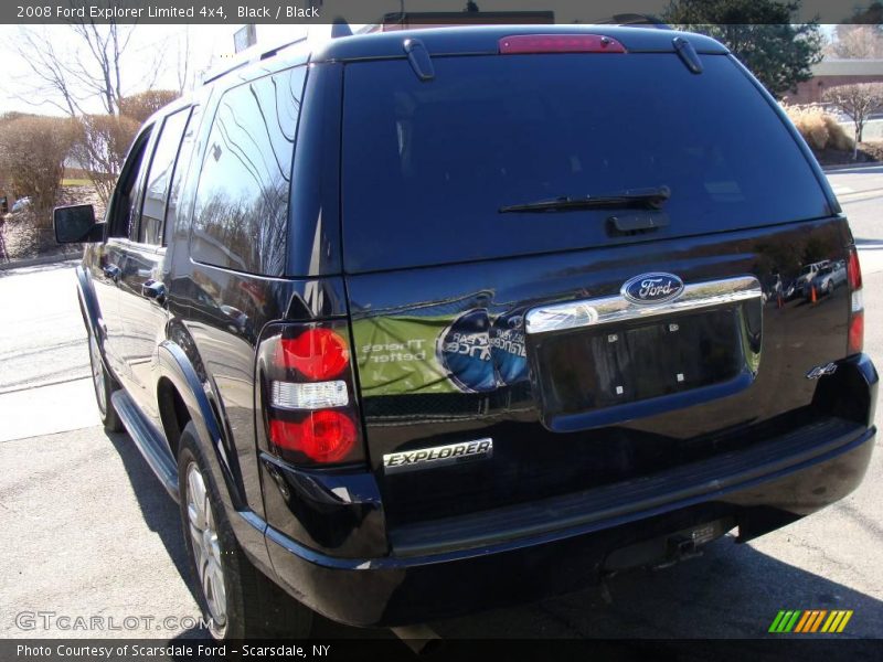 Black / Black 2008 Ford Explorer Limited 4x4
