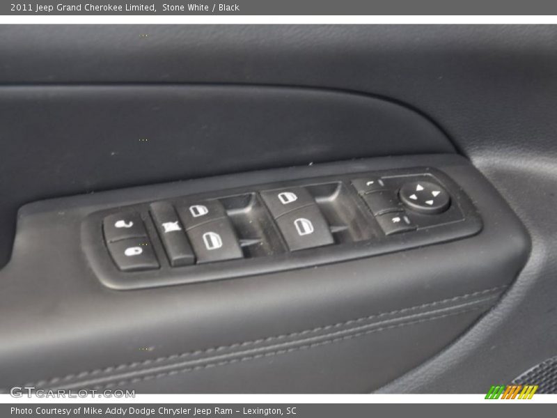 Stone White / Black 2011 Jeep Grand Cherokee Limited