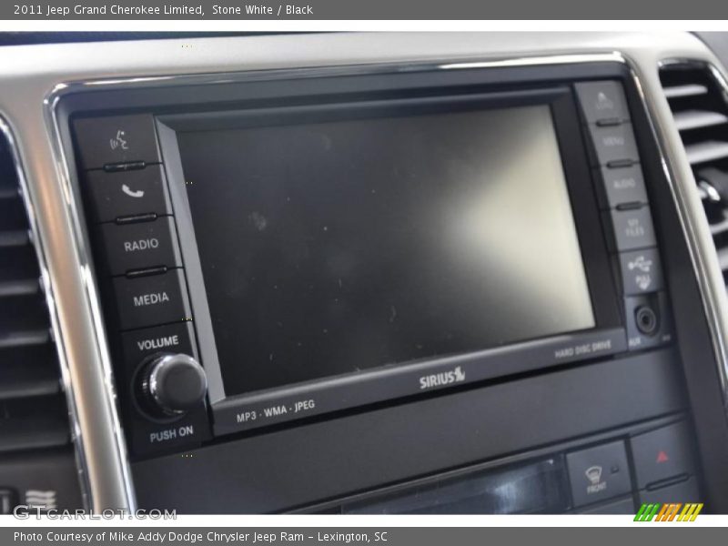 Stone White / Black 2011 Jeep Grand Cherokee Limited