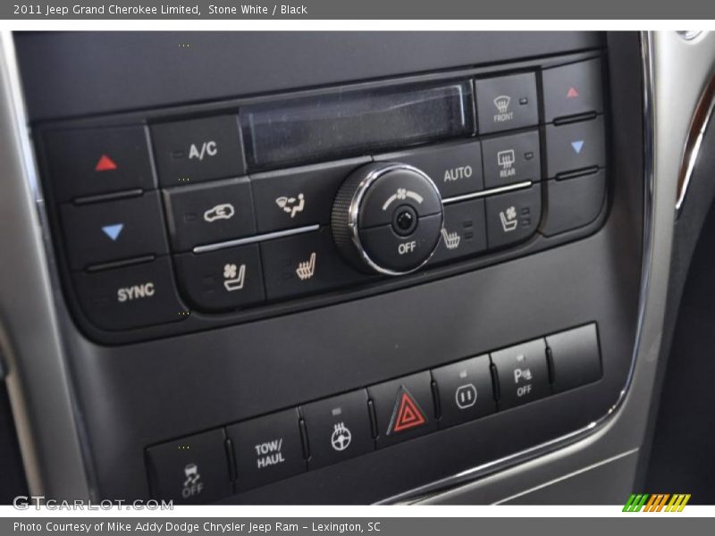 Controls of 2011 Grand Cherokee Limited