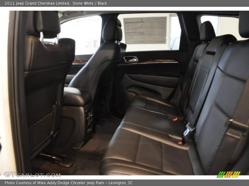 Stone White / Black 2011 Jeep Grand Cherokee Limited