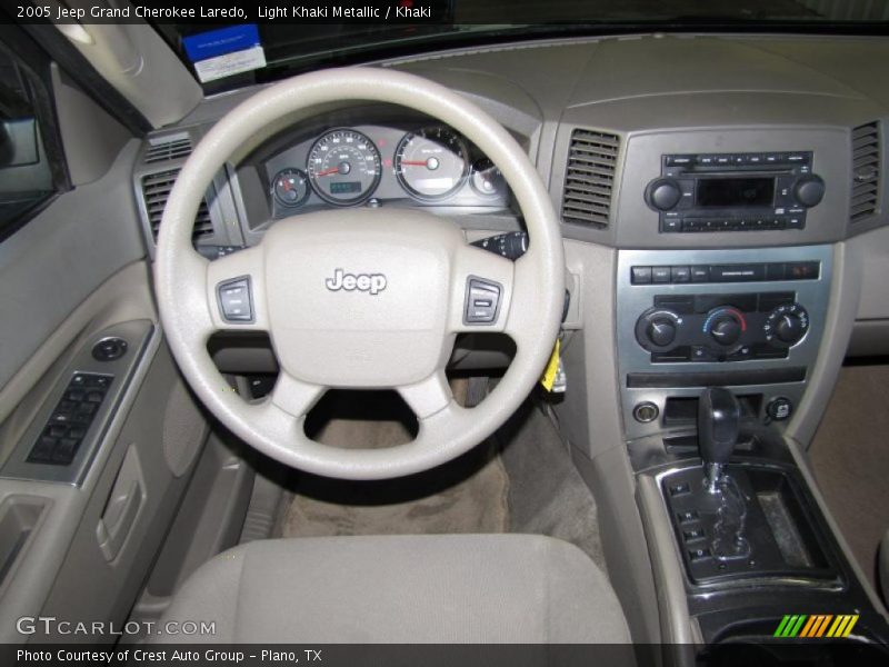 Light Khaki Metallic / Khaki 2005 Jeep Grand Cherokee Laredo