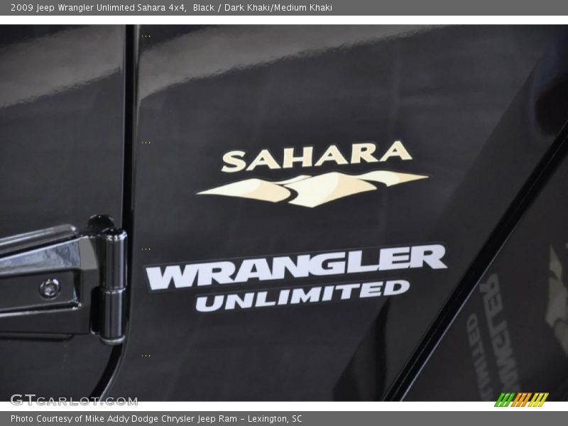  2009 Wrangler Unlimited Sahara 4x4 Logo