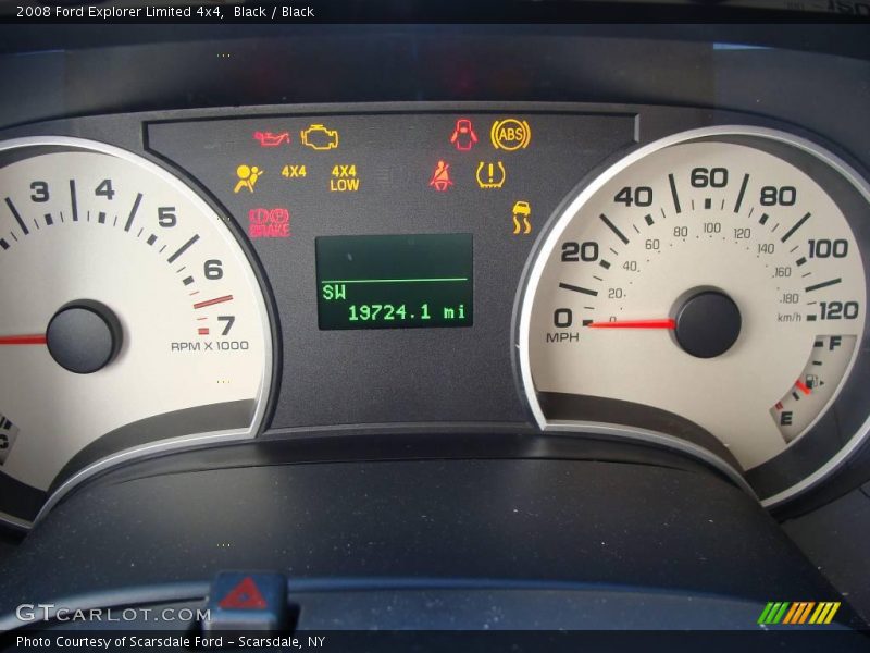 Black / Black 2008 Ford Explorer Limited 4x4