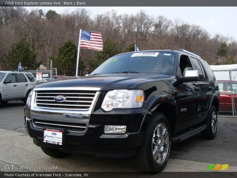 Black / Black 2008 Ford Explorer Limited 4x4