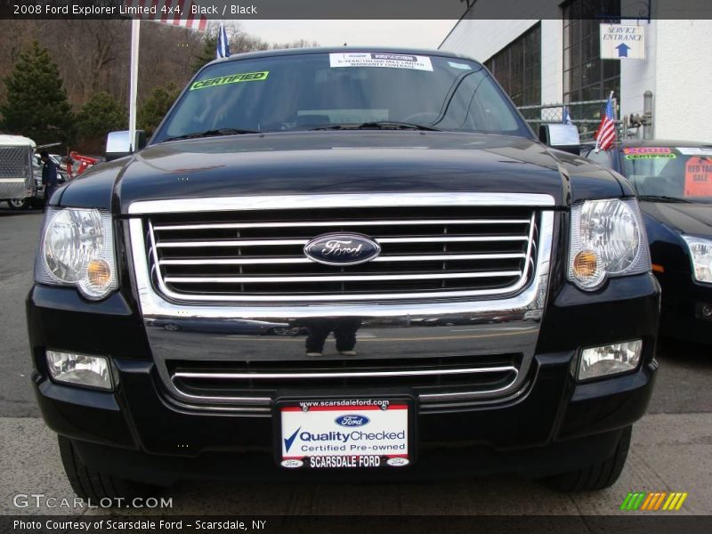 Black / Black 2008 Ford Explorer Limited 4x4