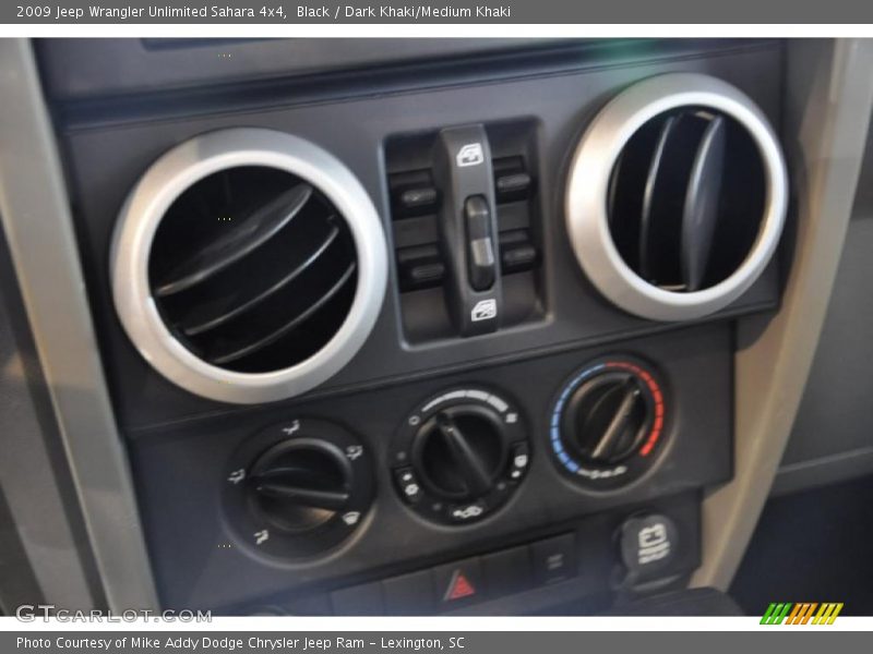Black / Dark Khaki/Medium Khaki 2009 Jeep Wrangler Unlimited Sahara 4x4