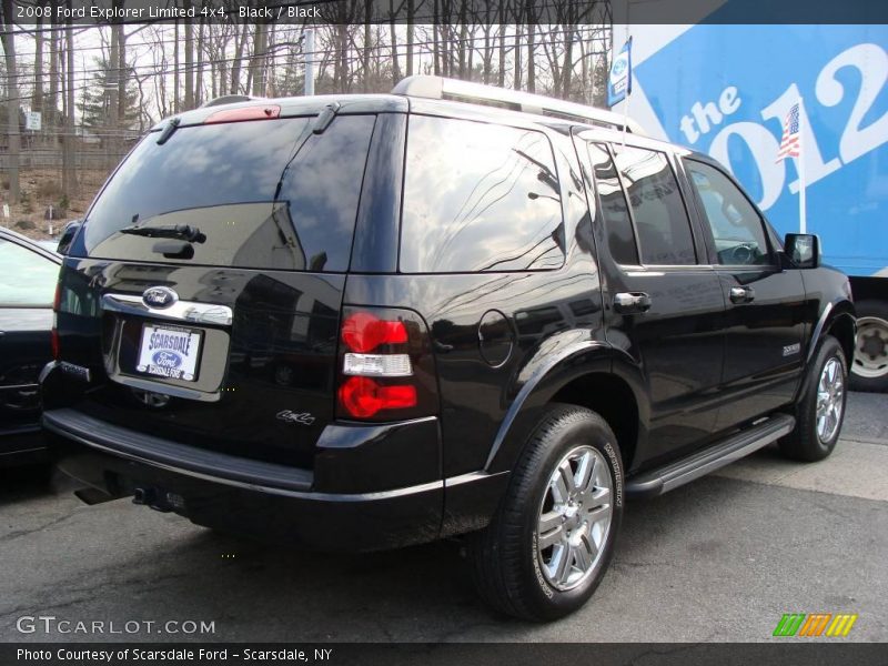 Black / Black 2008 Ford Explorer Limited 4x4