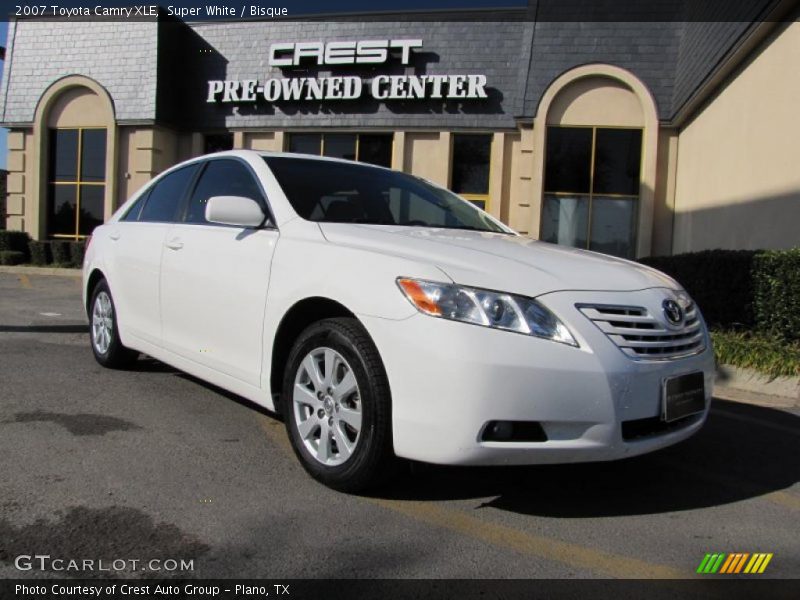 Super White / Bisque 2007 Toyota Camry XLE