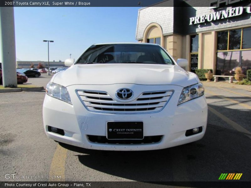 Super White / Bisque 2007 Toyota Camry XLE