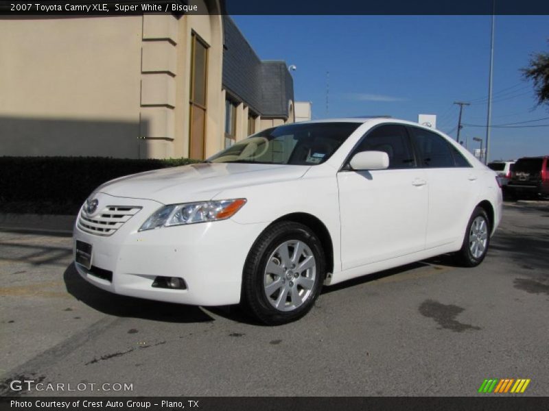 Super White / Bisque 2007 Toyota Camry XLE