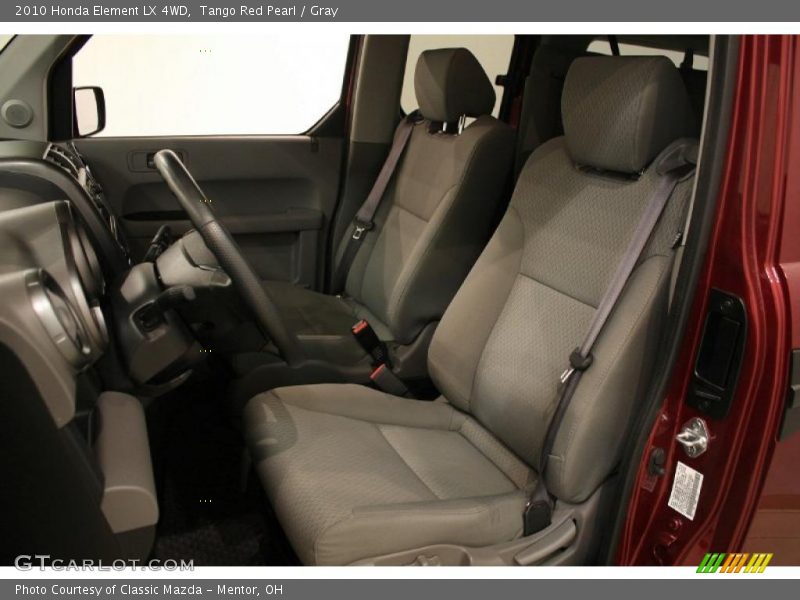  2010 Element LX 4WD Gray Interior