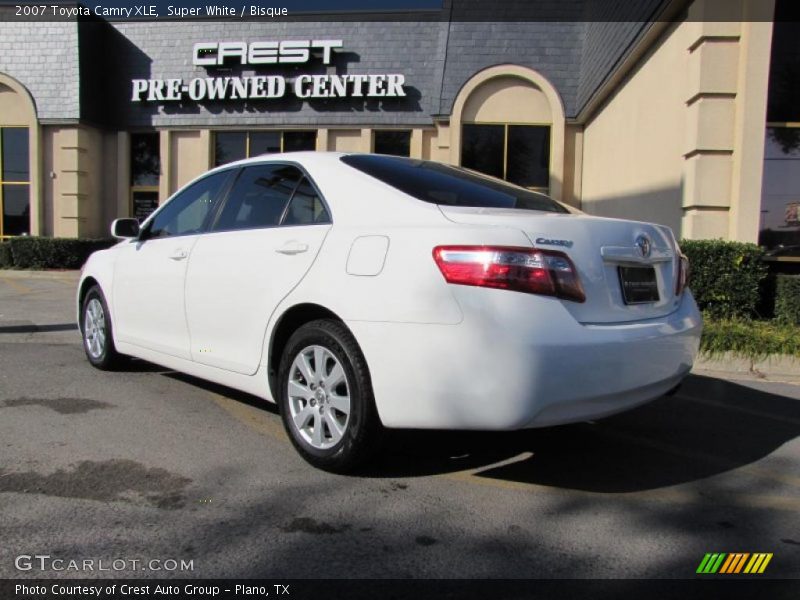 Super White / Bisque 2007 Toyota Camry XLE