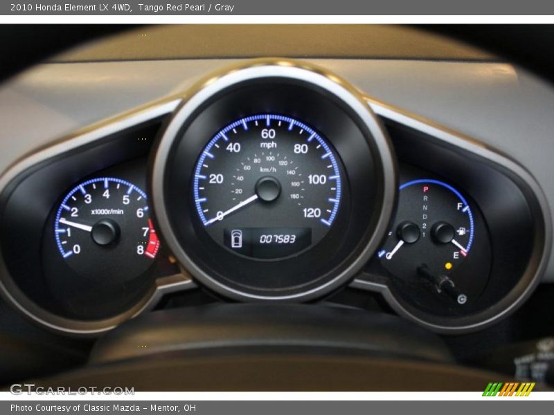  2010 Element LX 4WD LX 4WD Gauges