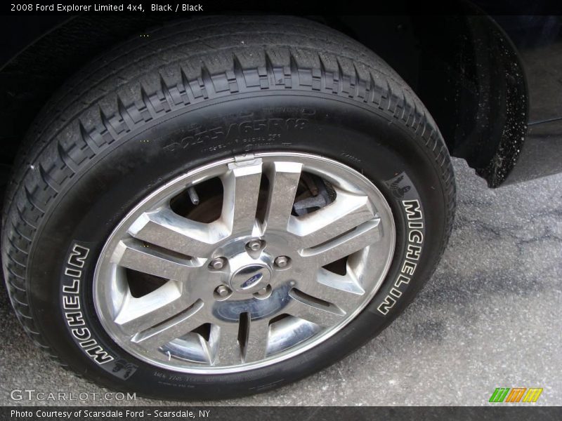 Black / Black 2008 Ford Explorer Limited 4x4