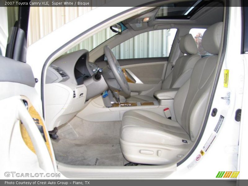 Super White / Bisque 2007 Toyota Camry XLE