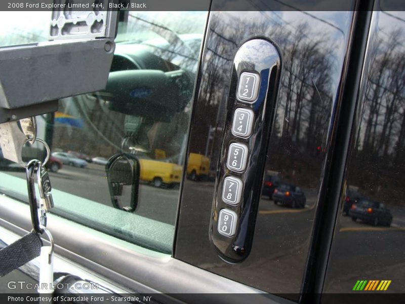 Black / Black 2008 Ford Explorer Limited 4x4