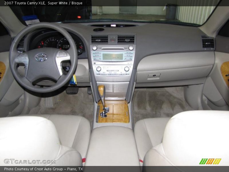 Super White / Bisque 2007 Toyota Camry XLE