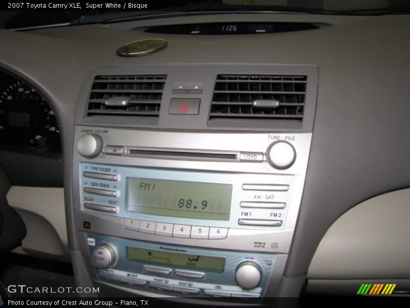 Super White / Bisque 2007 Toyota Camry XLE