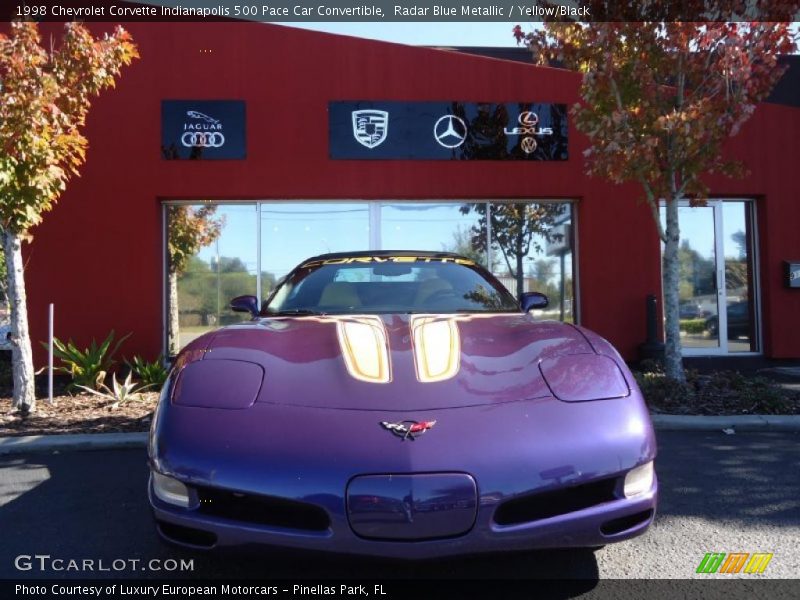  1998 Corvette Indianapolis 500 Pace Car Convertible Radar Blue Metallic