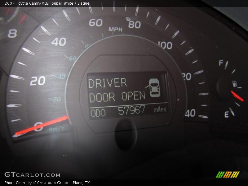 Super White / Bisque 2007 Toyota Camry XLE