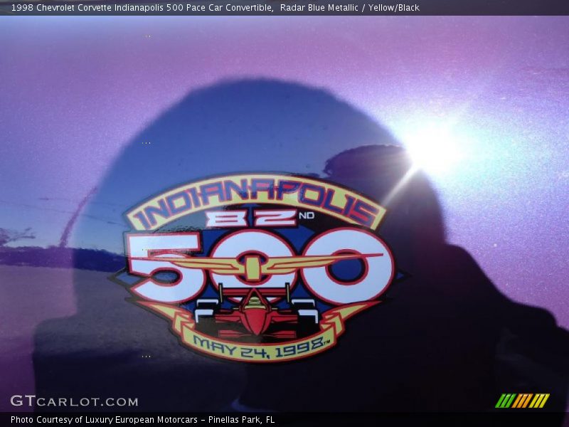  1998 Corvette Indianapolis 500 Pace Car Convertible Logo