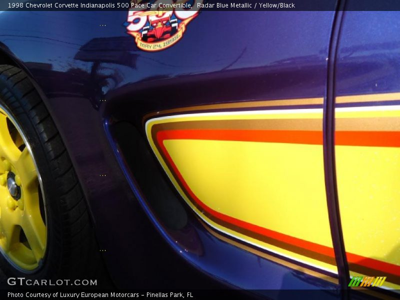  1998 Corvette Indianapolis 500 Pace Car Convertible Logo