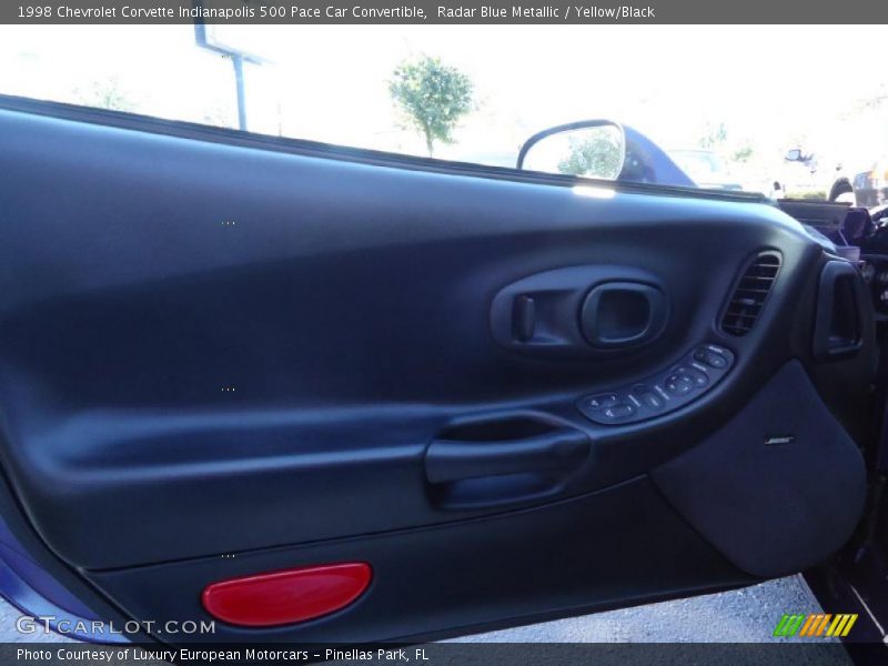 Door Panel of 1998 Corvette Indianapolis 500 Pace Car Convertible